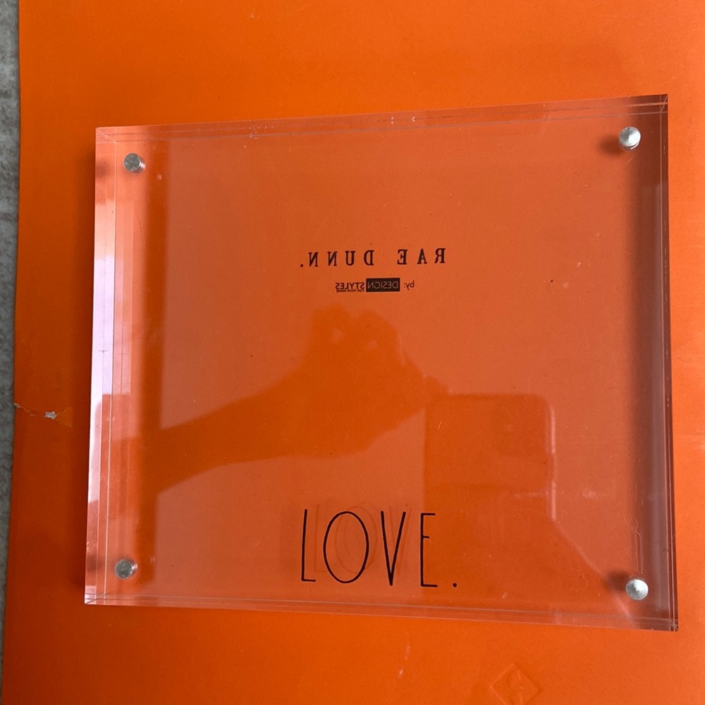 Rae Dunn LOVE frame